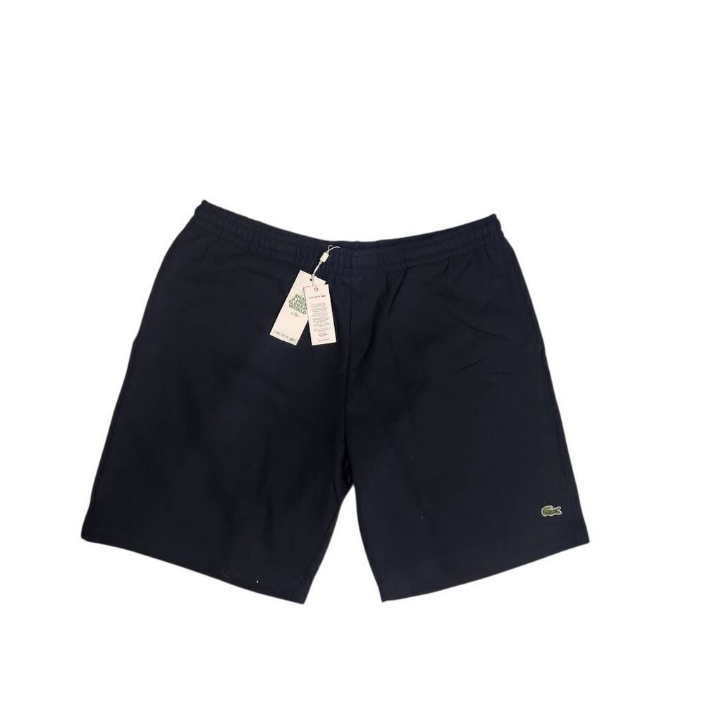 Lacoste‎ Sweat Shorts Mens 3XL Logo Navy Blue Athletic Lounge